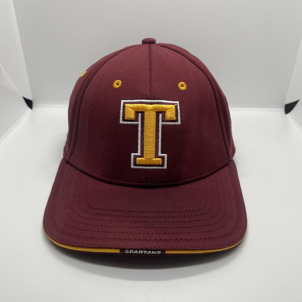 Spartans Maroon "T"TURPIN Baseball Cap Embroidered Yellow Hat Sports CONNECTION